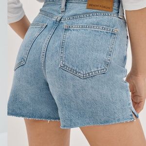 Denim Forum Shorts Aritiza